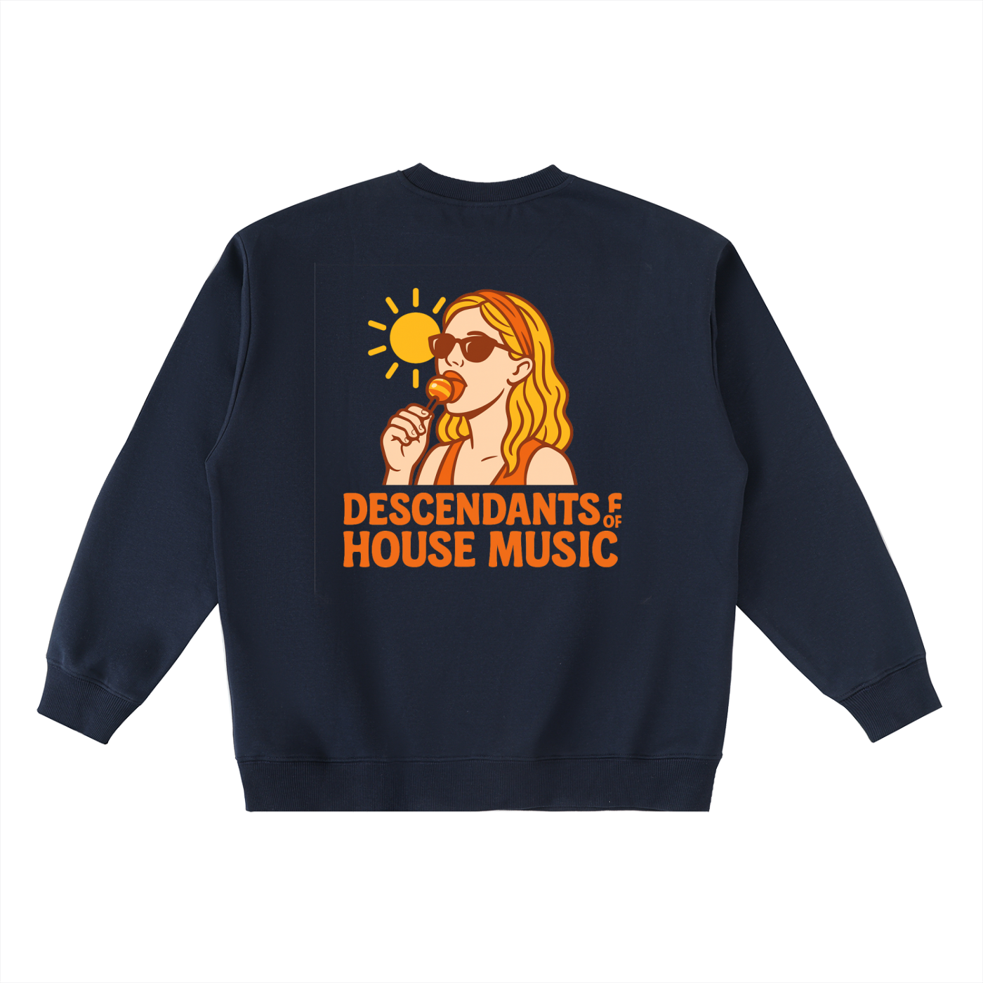 A5 Oversized Crewneck Taped Sweatshirt