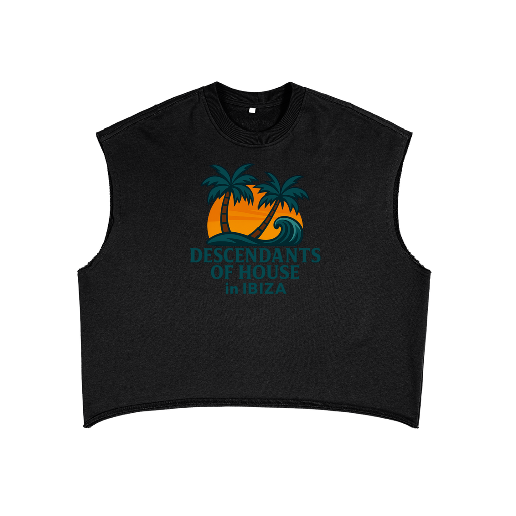 French Terry Boxy Tank Top