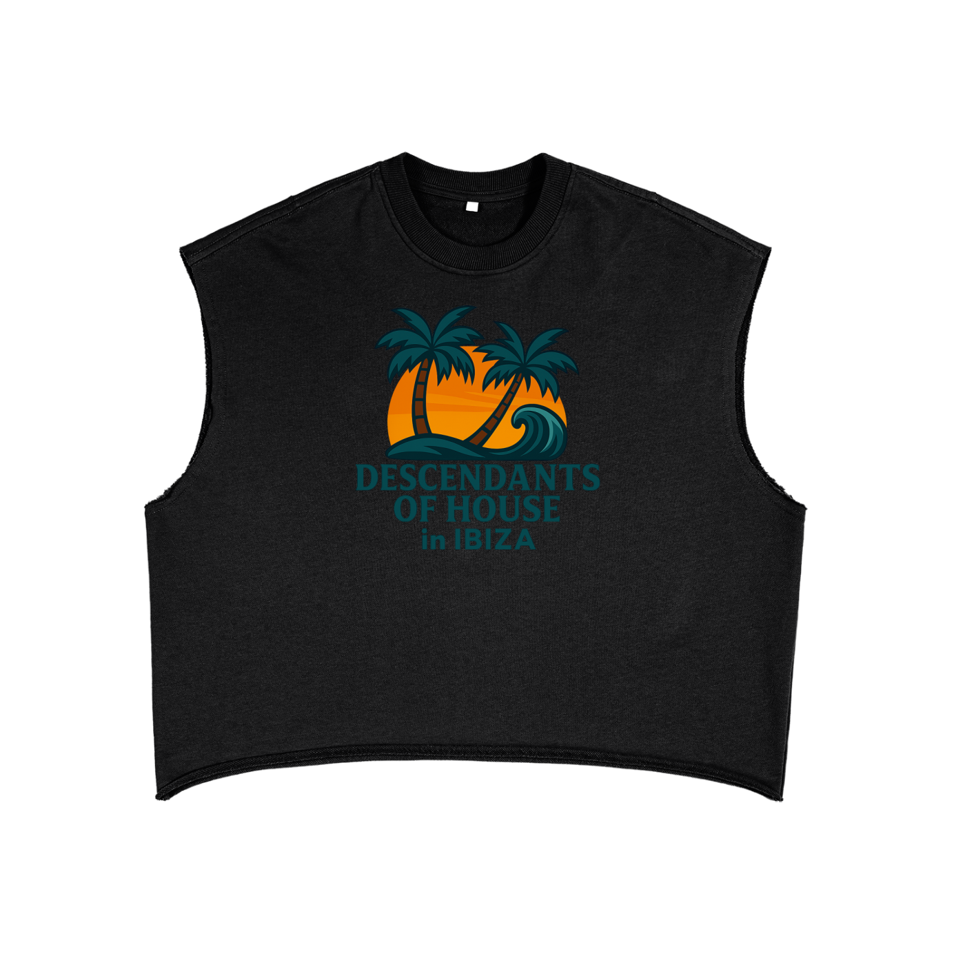 French Terry Boxy Tank Top