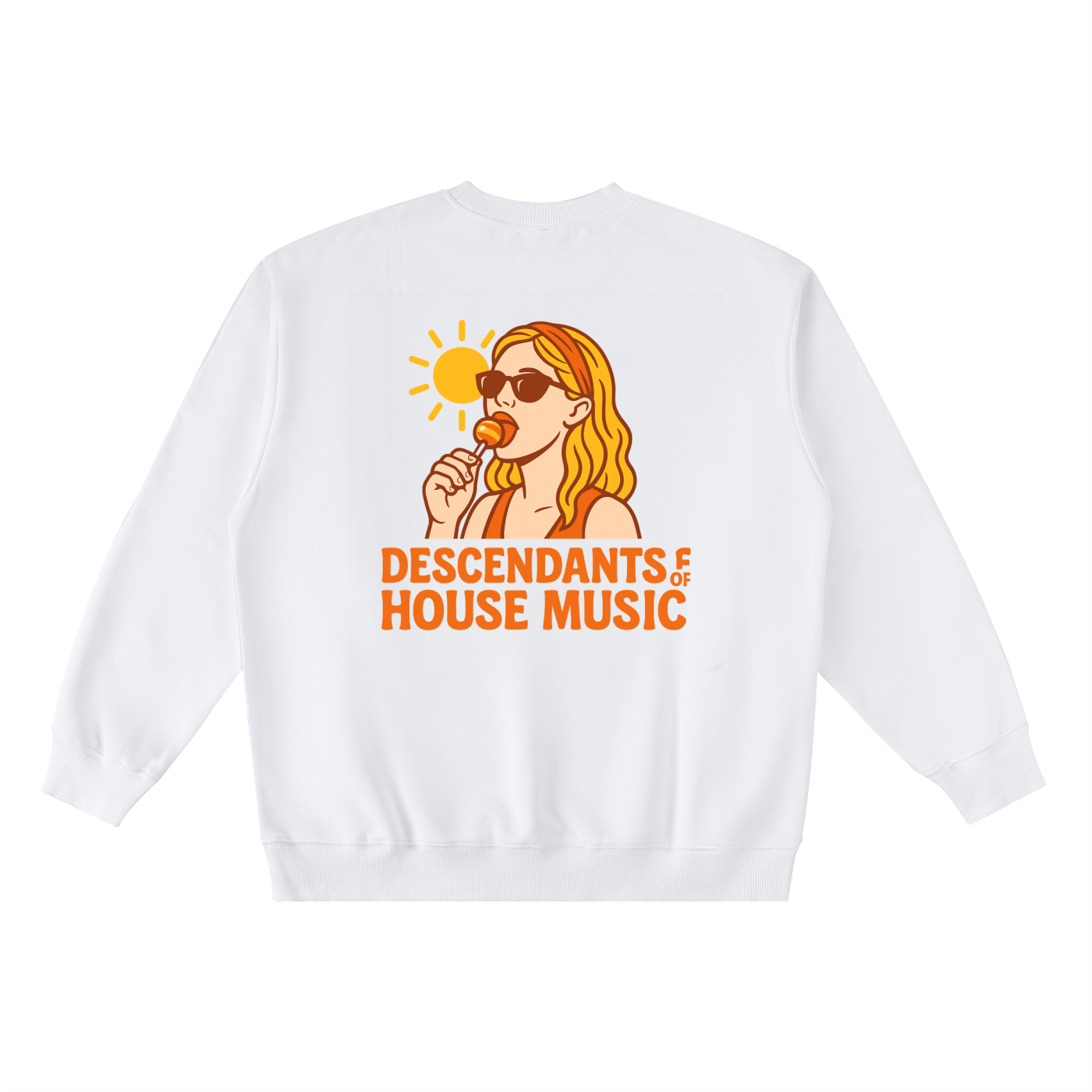 A5 Oversized Crewneck Taped Sweatshirt