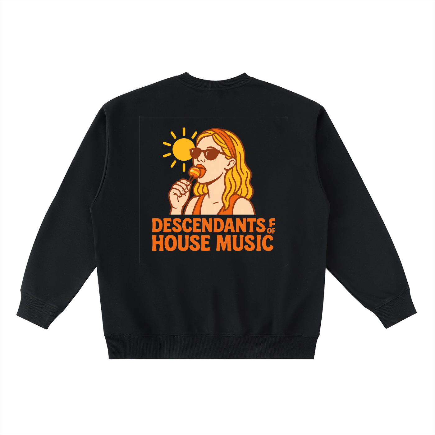 A5 Oversized Crewneck Taped Sweatshirt