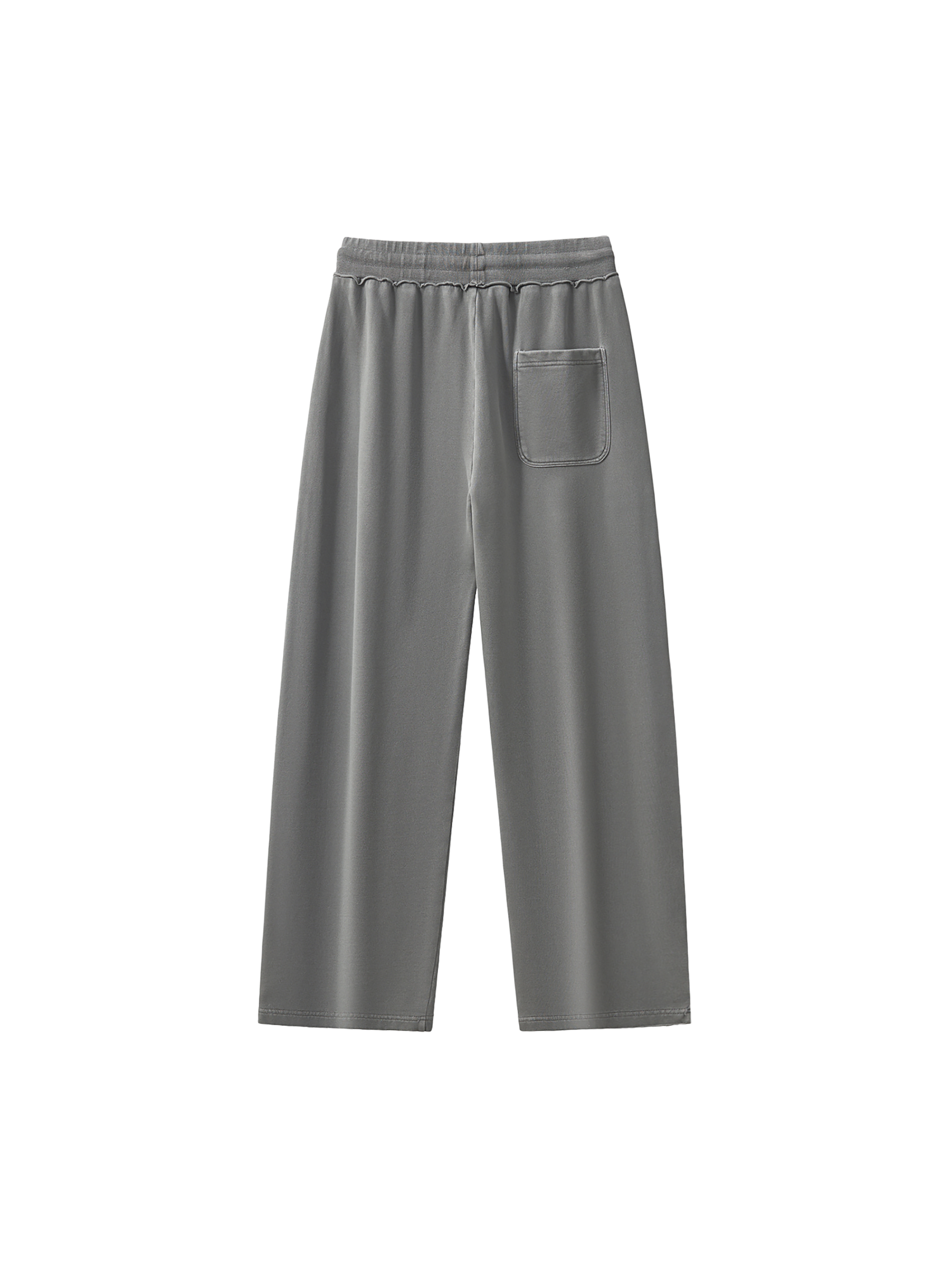 Raw-Seam Enzyme Washed Sweatpants