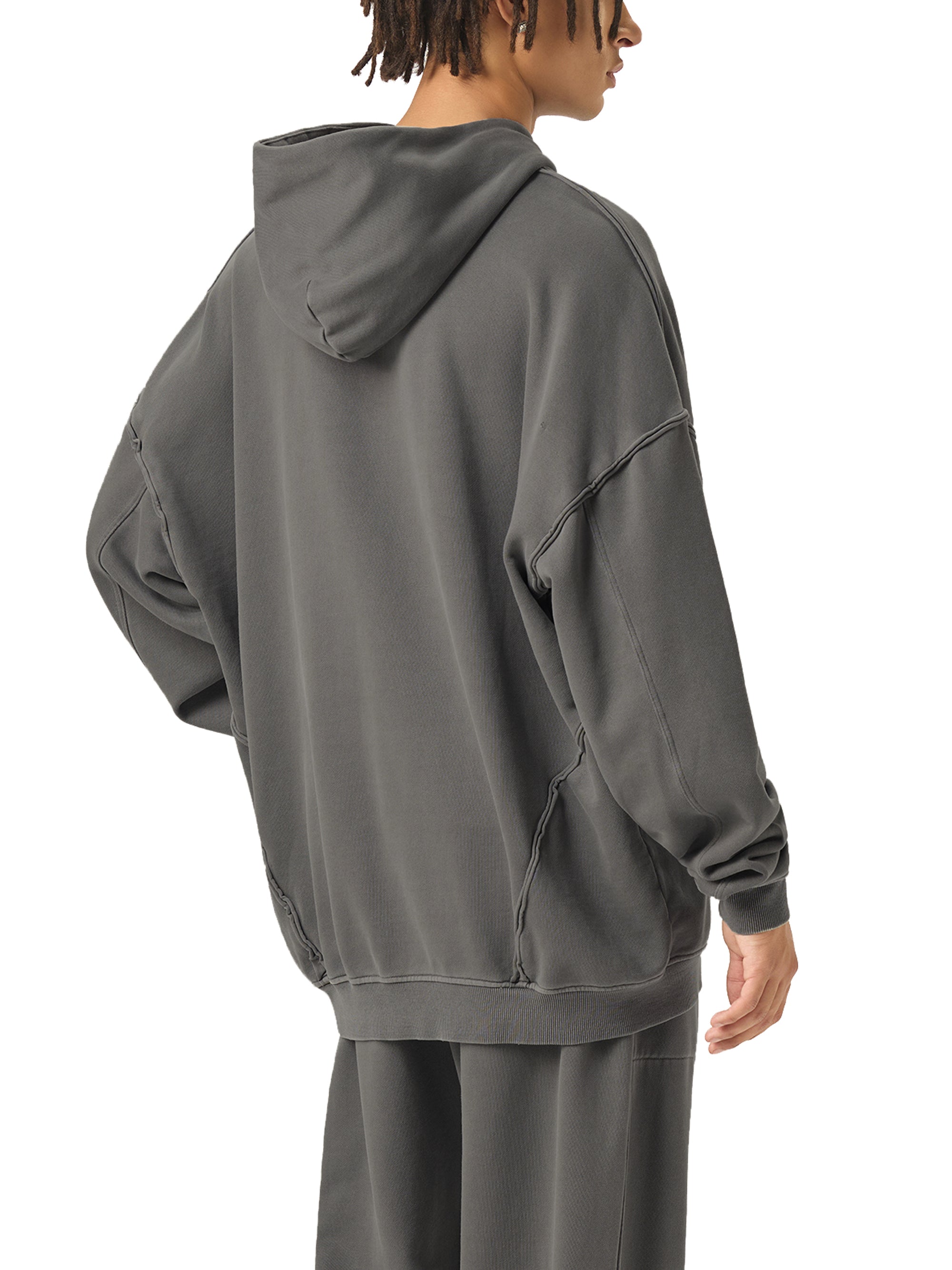 Seam Enzyme Washed Hoodie