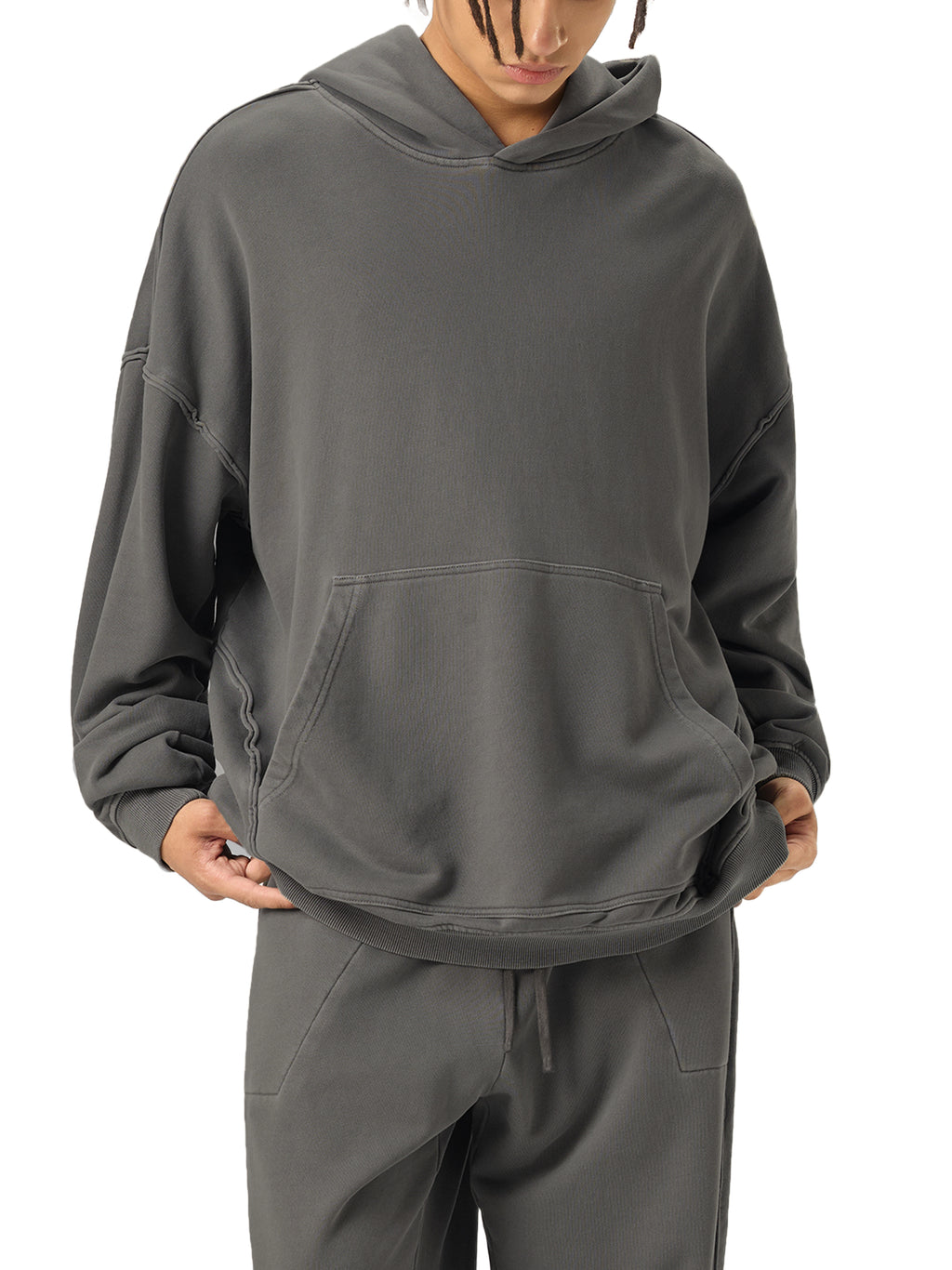 Seam Enzyme Washed Hoodie